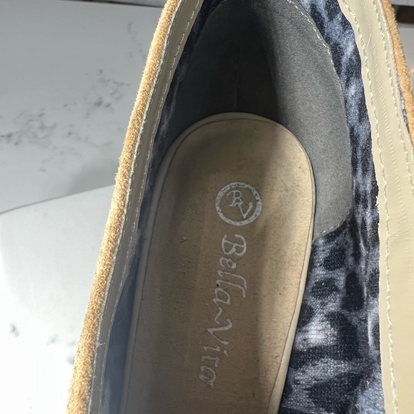 Bella Vita Women’s Peep Toe Suede Slip on Bootie size 12M Tan chic - Picture 10 of 15